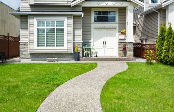 Cost of Concrete Path Construction in Tinley Park