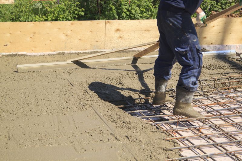 Summer Concrete Work