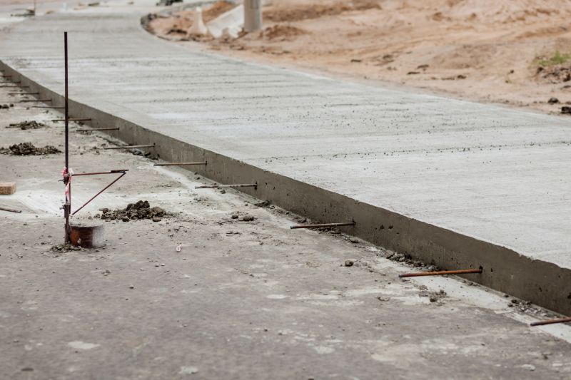 Sidewalk Construction detail